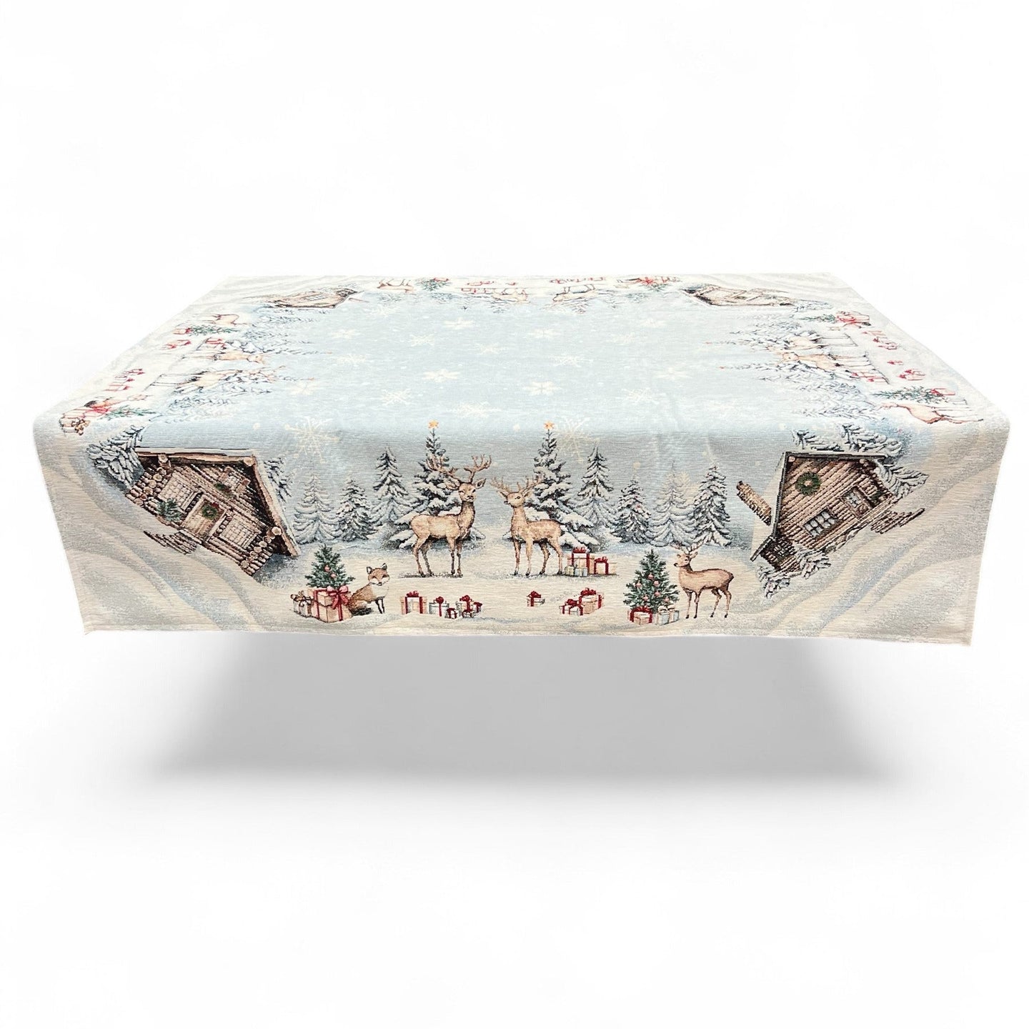 Tovaglia PINZOLO, uni, Gobelin Jacquard, cinigliato, 100x100 cm