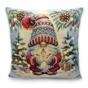 Copricuscino PRINCE, Gobelin Jacquard, Lurex oro
