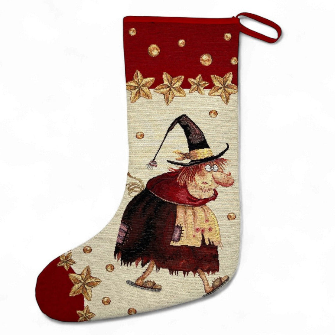 BEFANA Christmas stocking, 43x29cm