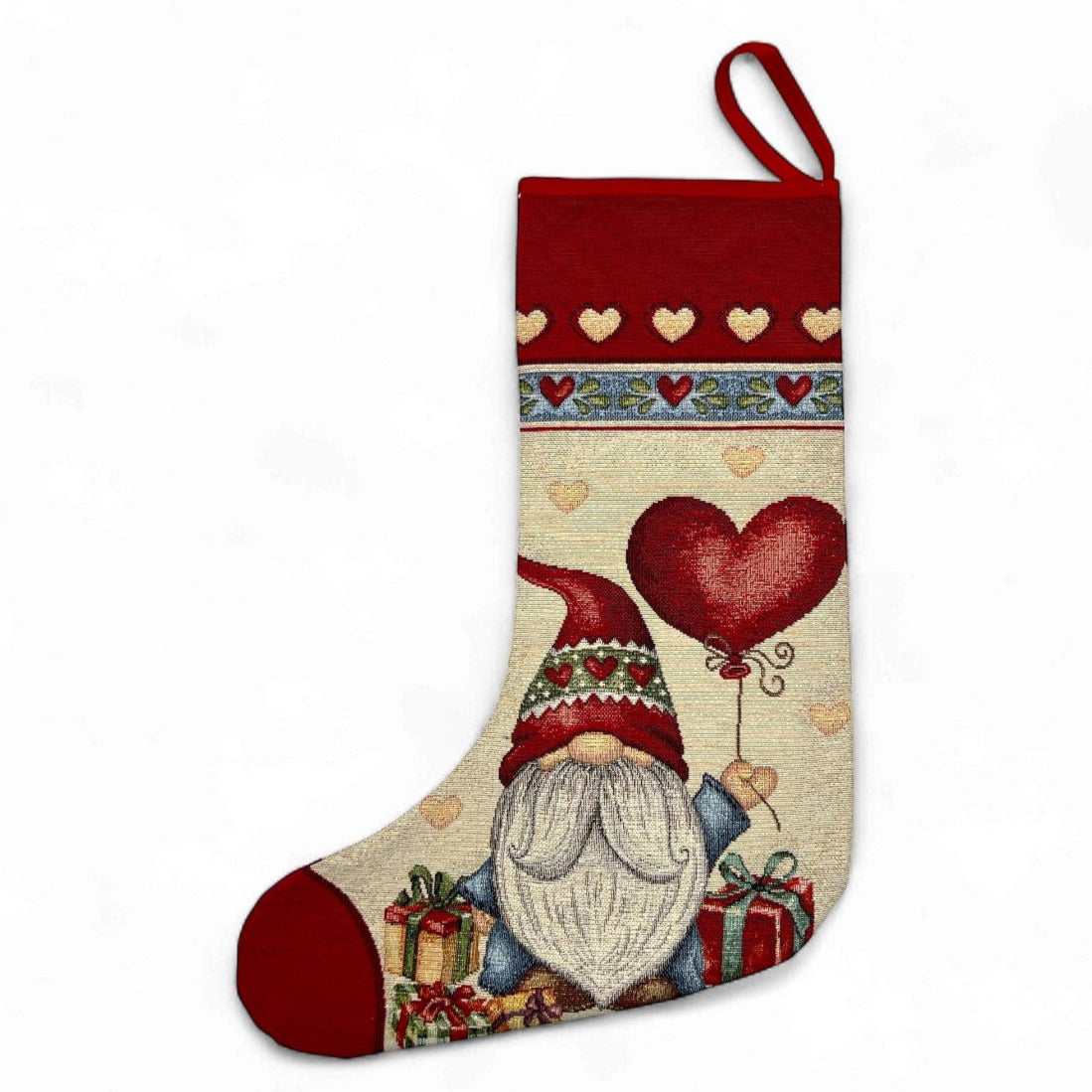 DINO Christmas Stocking, 43x29cm