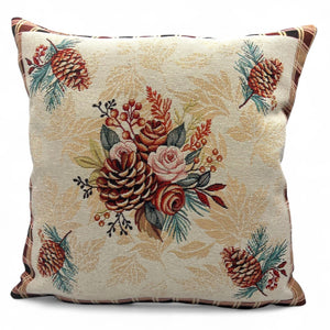 Copricuscino SCARLETT A Gobelin Jacquard, 45x45 cm