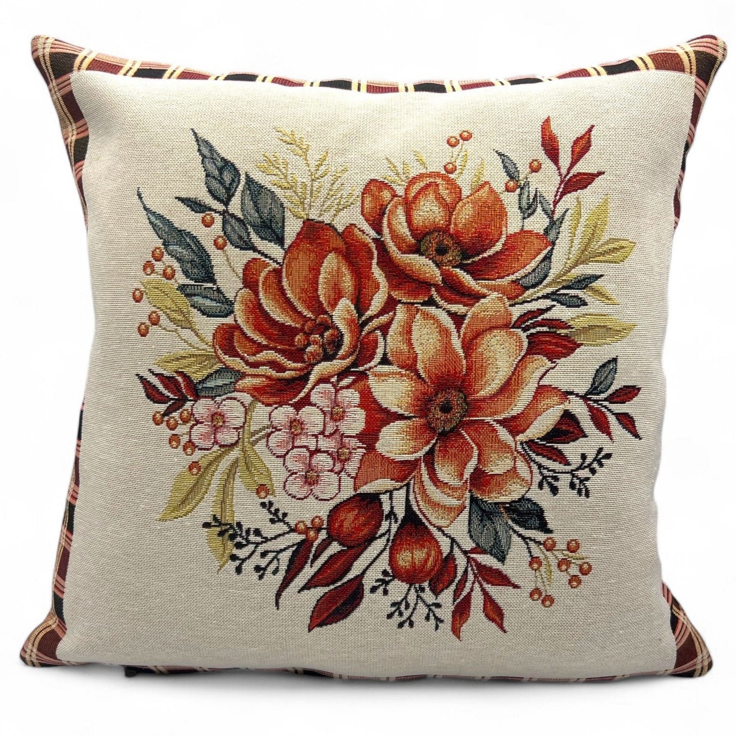 Copricuscino SCARLETT C Gobelin Jacquard, 45x45 cm