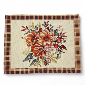 Table Set SCARLETT Placemat Tovaglietta Gobelin Jacquard, 40 x 50 cm