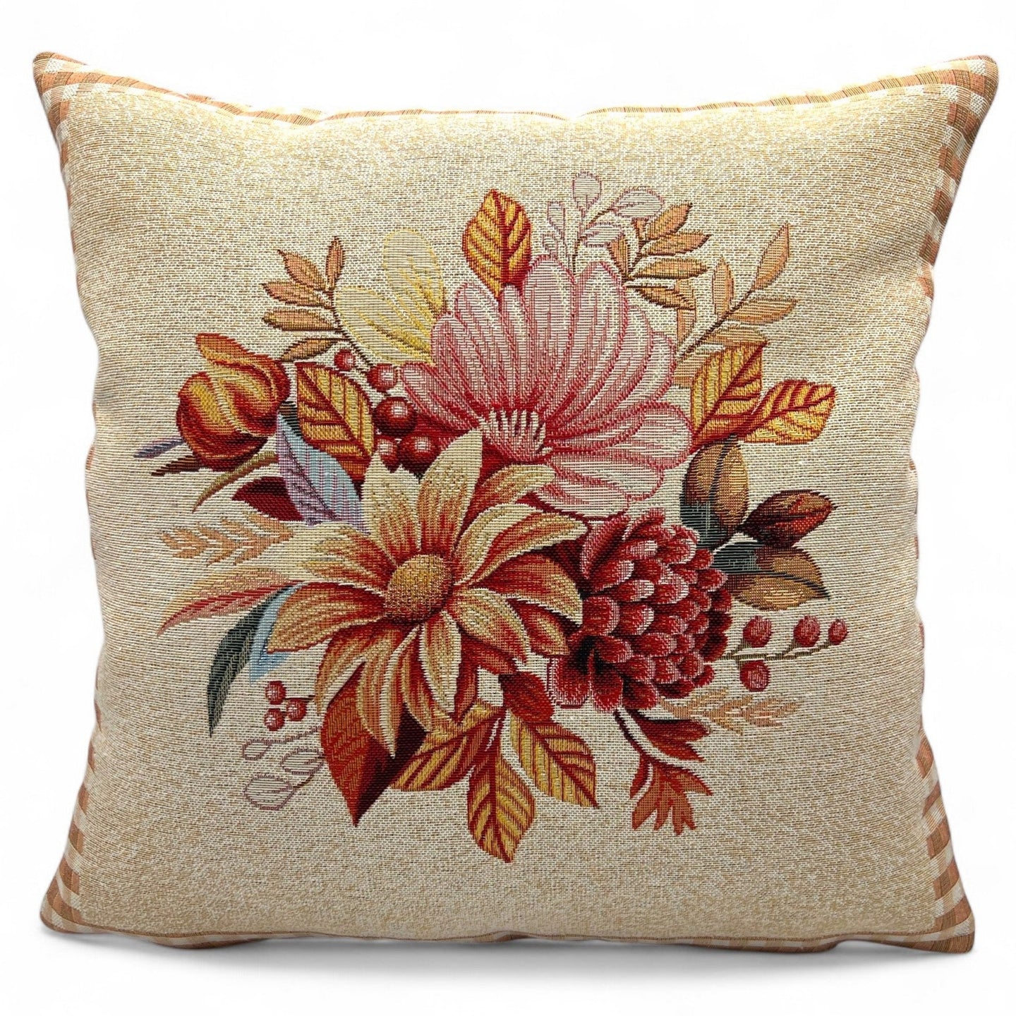 Kissenbezug SIENNA A Gobelin Jacquard, 45x45 cm