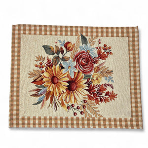 Table Set SIENNA Placemat Tovaglietta Gobelin Jacquard, 40 x 50 cm