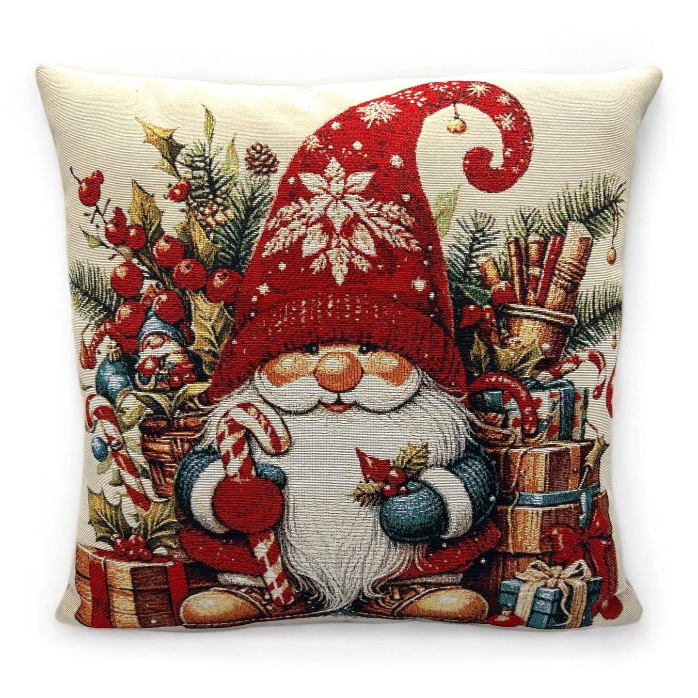 Copricuscino SMILLA, Gobelin Jacquard, 45x45 cm