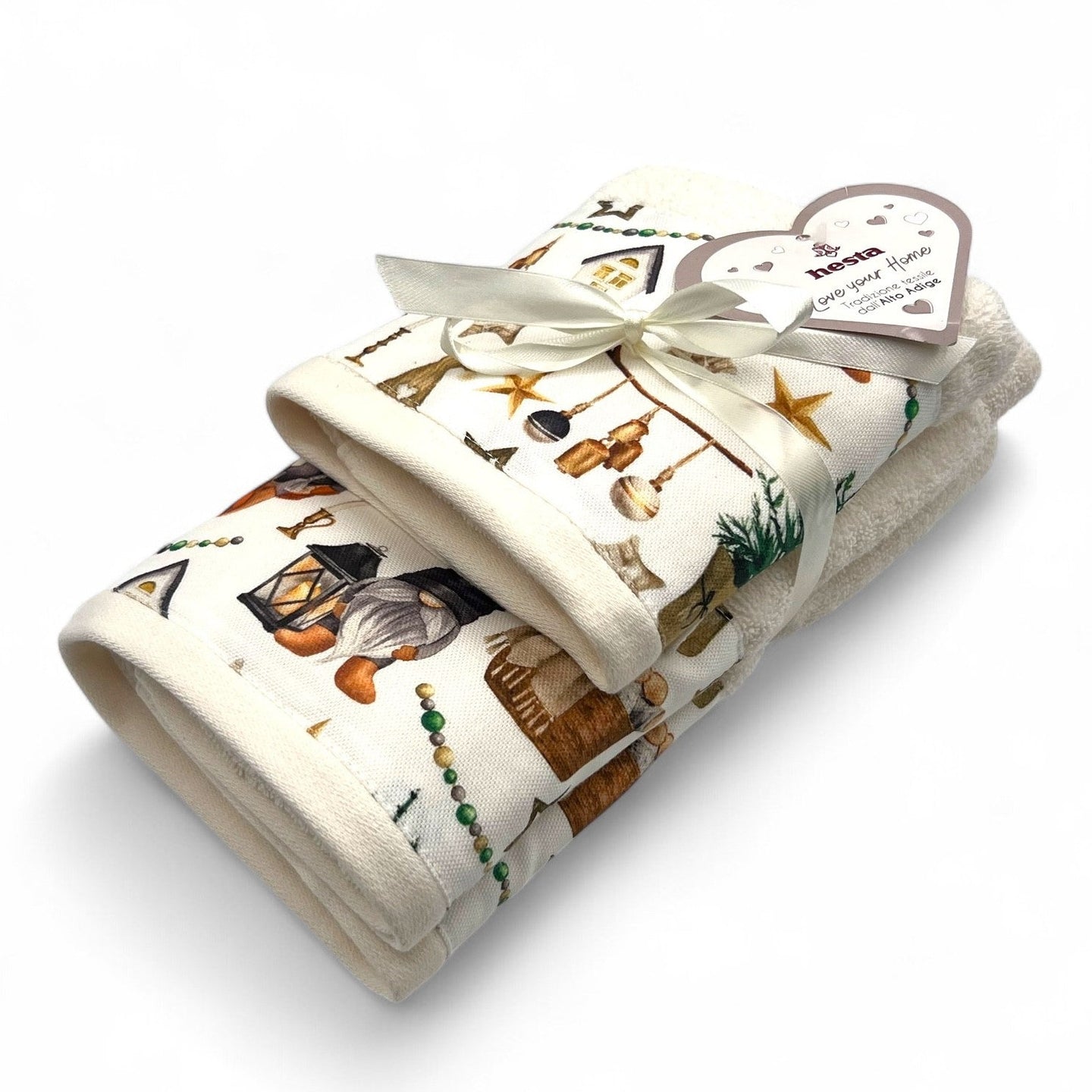 ASCIUGAMANO SET, STAR PANNA, (40x60 + 60x105)