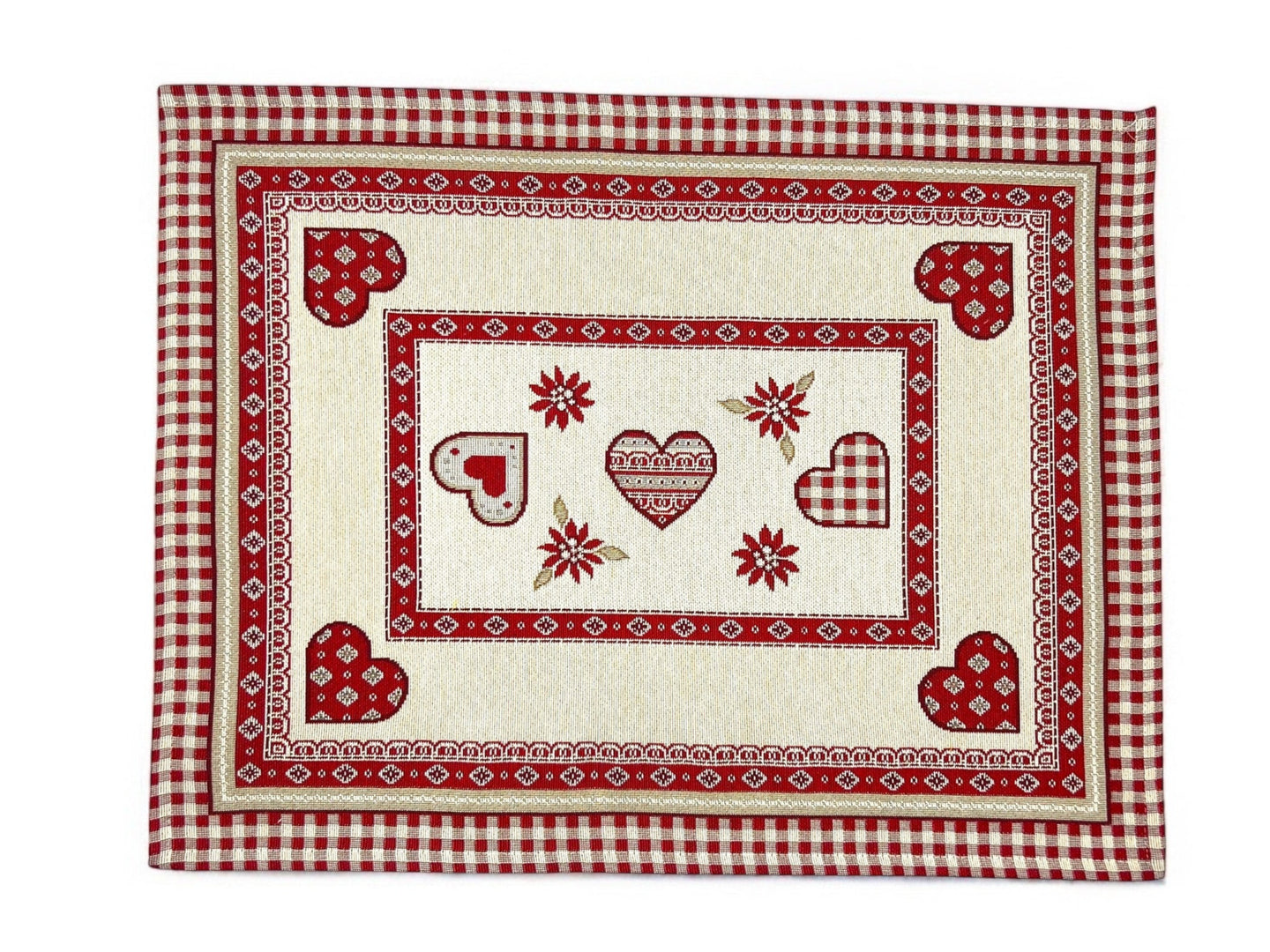 Table Set STUBAI Placemat Tovaglietta Gobelin Jacquard 40 x 50 cm