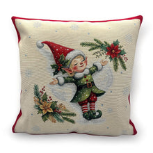 Carica l&#39;immagine nel visualizzatore di Gallery, Copricuscino TINY B, uni, Gobelin Jacquard, Lurex Gold, 45x45 cm
