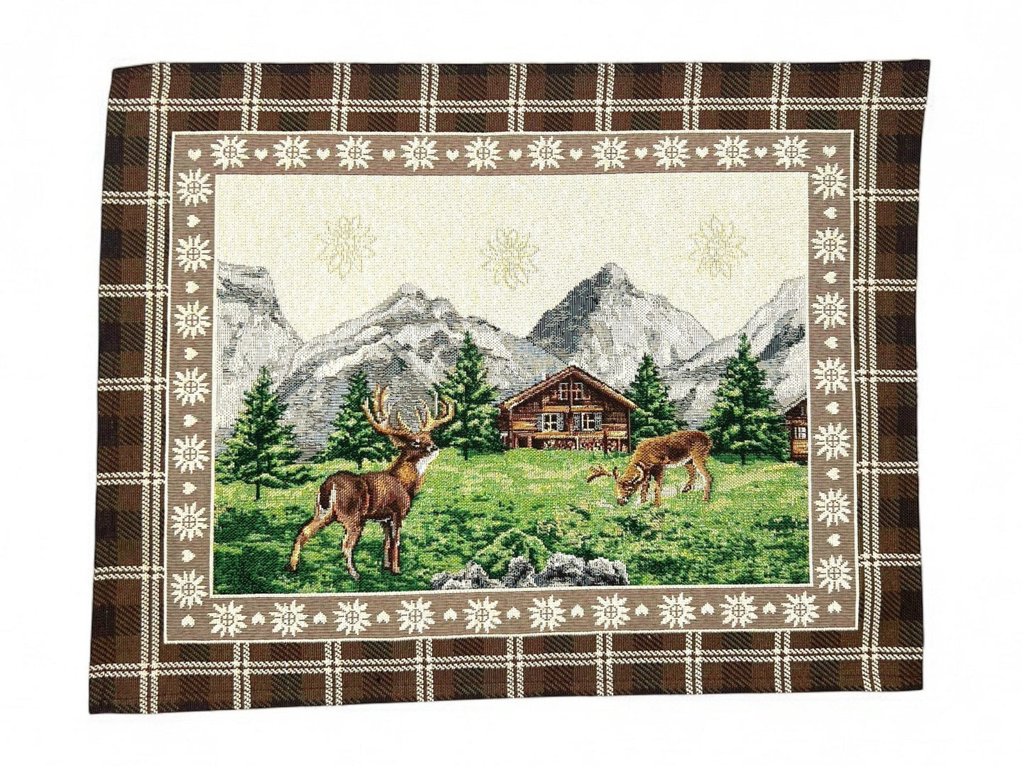 Table Set VAL DI NON Placemat Tovaglietta Gobelin Jacquard 40 x 50 cm