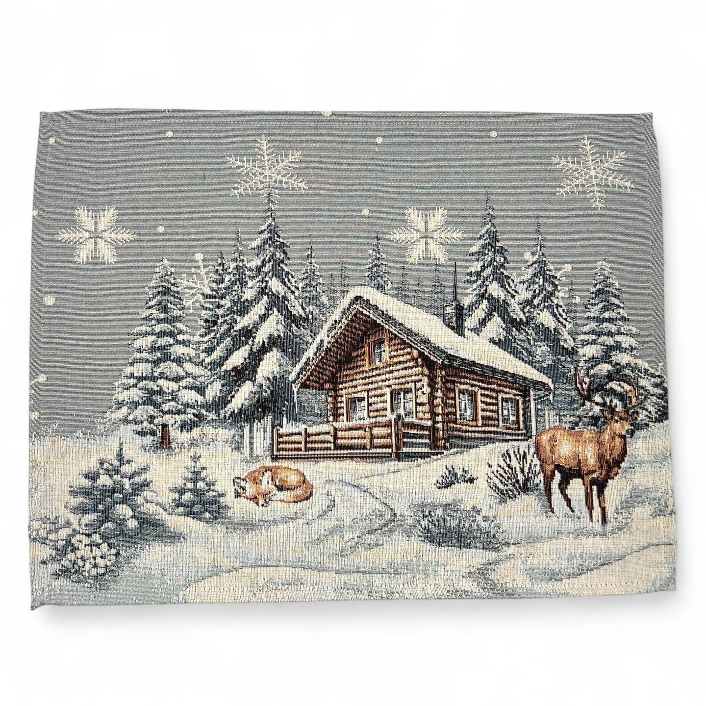 Table Set WINTERBERG Placemat Tovaglietta Gobelin Jacquard, 40 x 50 cm
