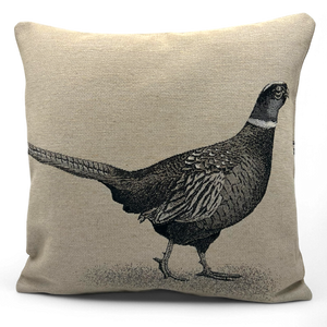 Copricuscino GALLO CEDRONE, Gobelin Jacquard, 45x45 cm