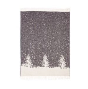 Coperta di Lana, 100% Lana naturale di pecore della Nuova Zelanda, Jaquard, 170x130 cm