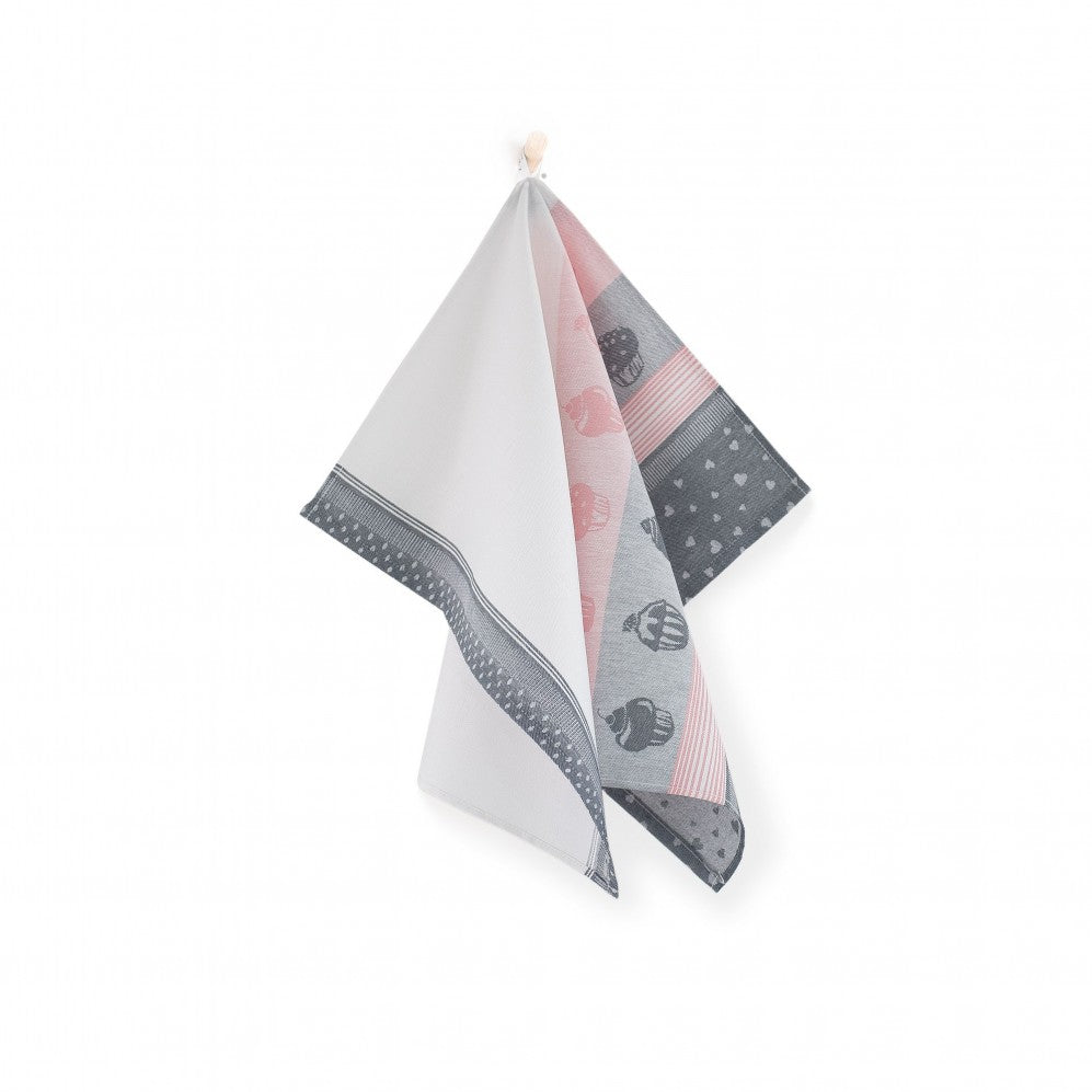 Strofinacci, 100% Cotone, morbidi, eccellente assorbimento, 50x70 cm, 2 pezzi