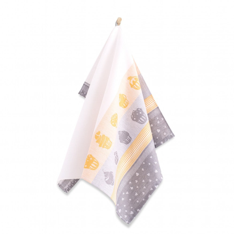 Strofinacci, 100% Cotone, morbidi, eccellente assorbimento, 50x70 cm, 2 pezzi