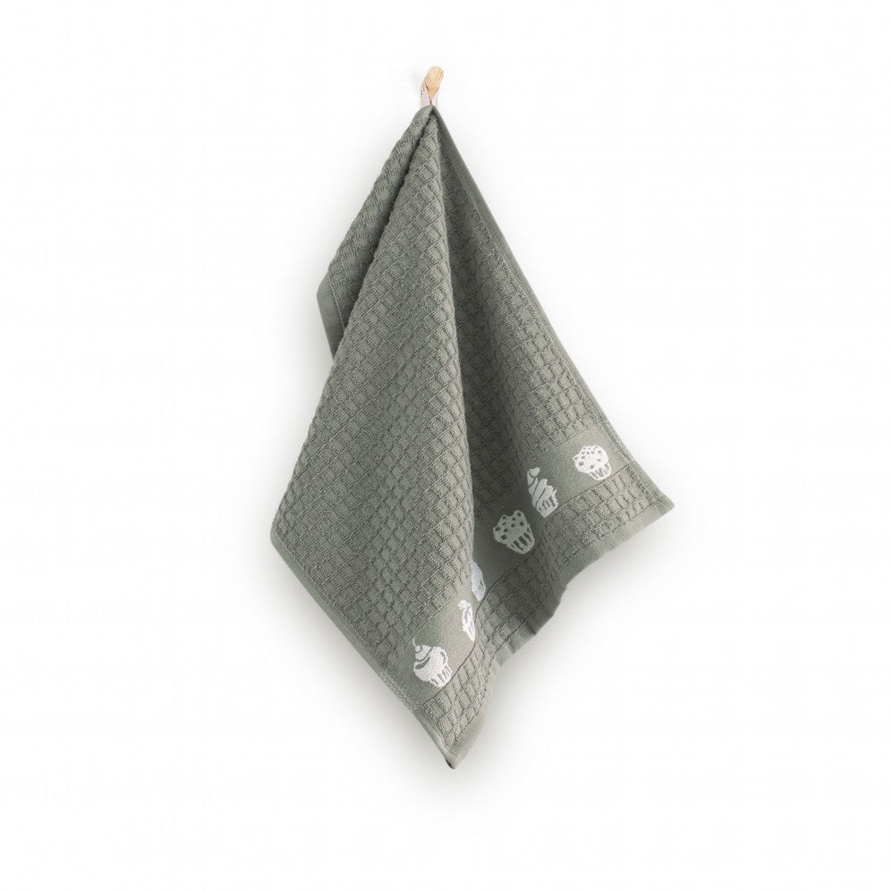 Spugne da cucina, 100% Cotone, morbidi, eccellente assorbimento, 30x50 cm, 2 pezzi
